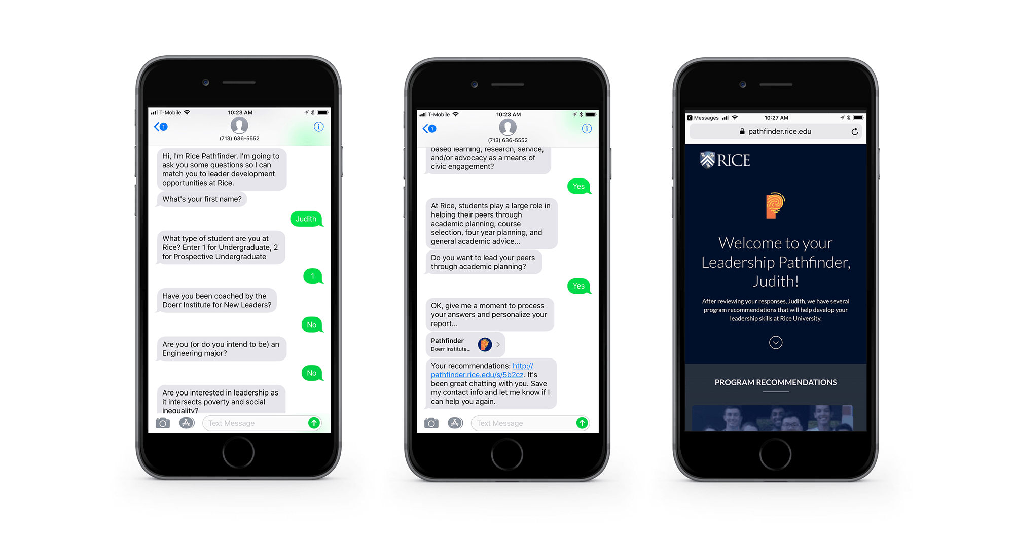 Rice University Chatbot